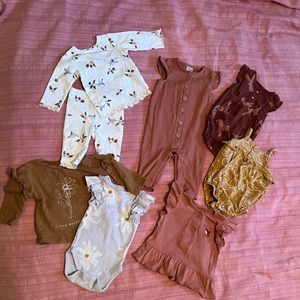 Baby Girl 3-6 mo Capsule Wardrobe Lot